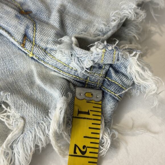 Abercrombie & Fitch Y2K Low-Rise Micro Shorts Size 2 – Ultra Short, Trendy - Picture 11 of 12